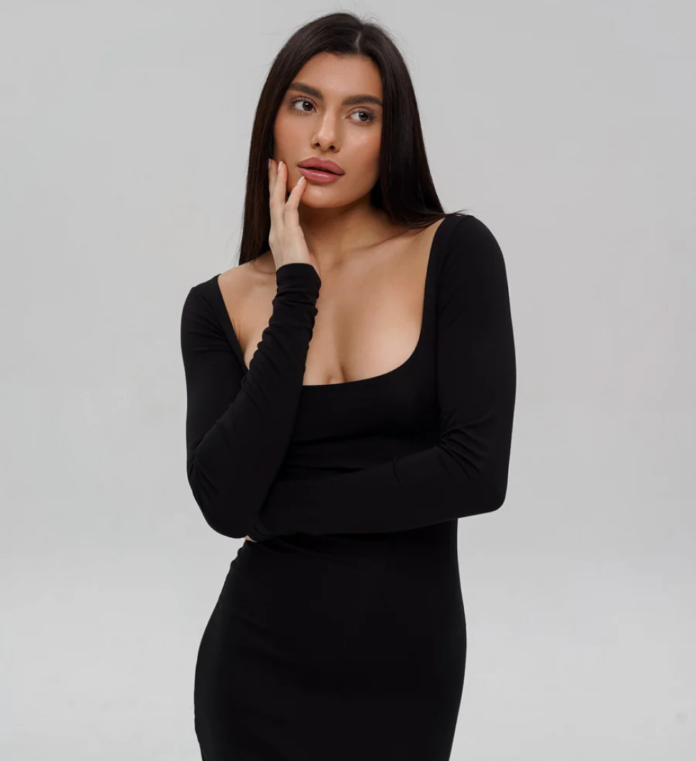 Максі-сукня HANSY Basic Elegance Black