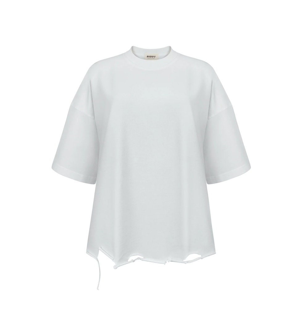 Футболка BUDDU базова white