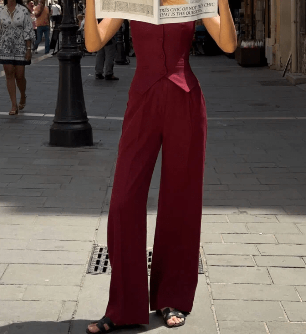 Брюки Le Charmie Biarritz red