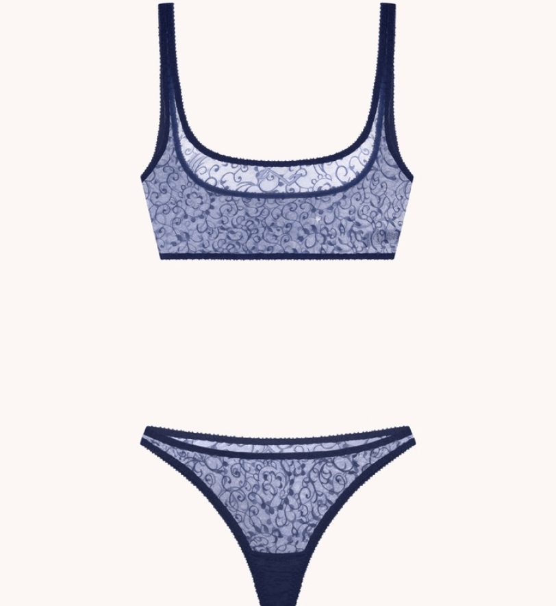 Комплект білизни BlackSeaTribe Bikinis Lingerie Blue
