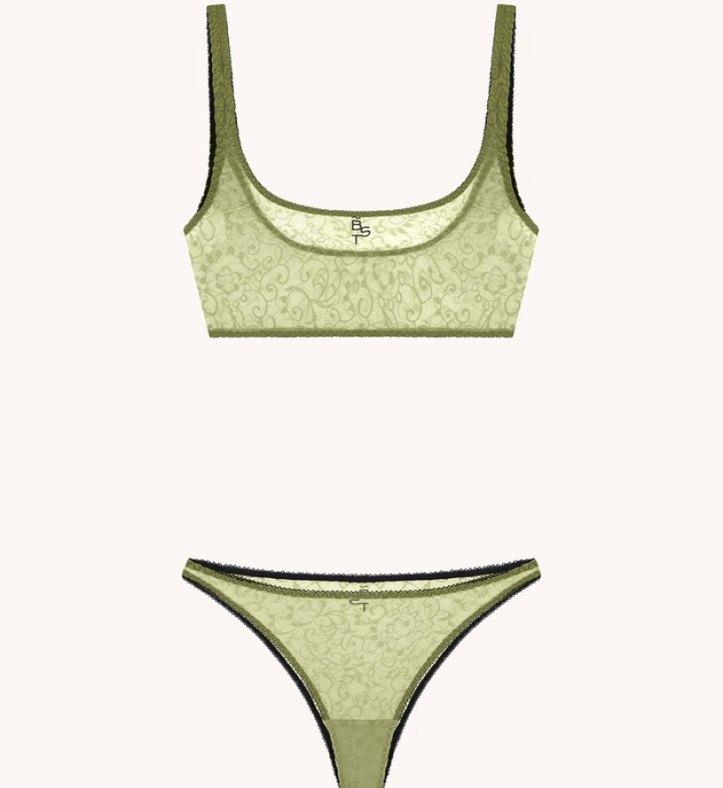 Комплект білизни BlackSeaTribe Bikinis Lingerie Olive