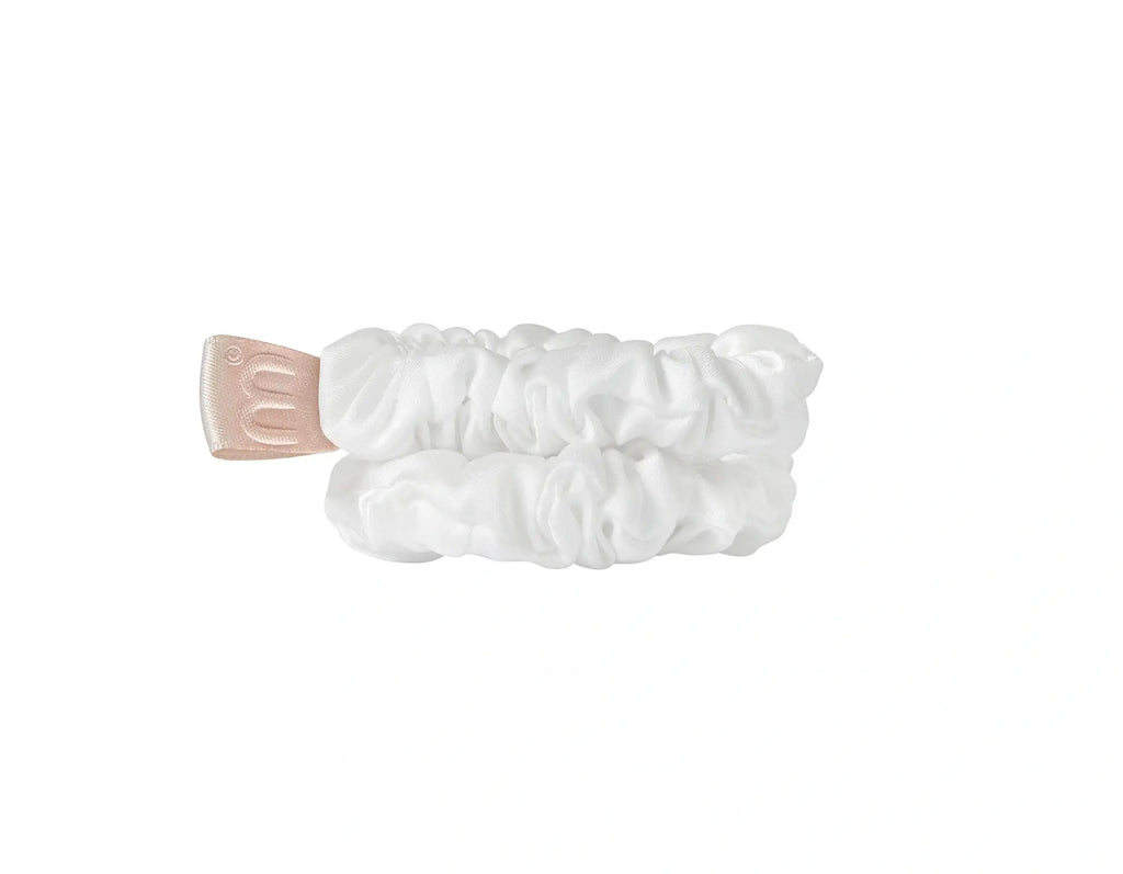 SILK MINI SLIM SCRUNCHIE SET набір тонких шовкових міні-резинок