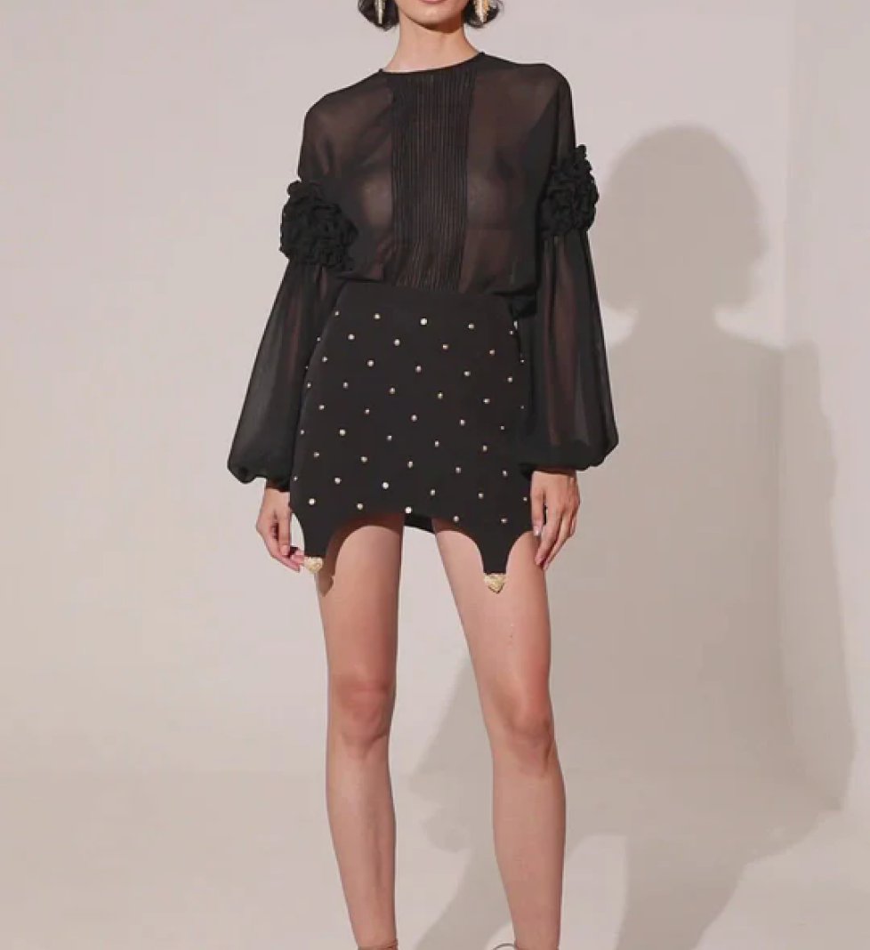 Міні-спідниця GURANDA black