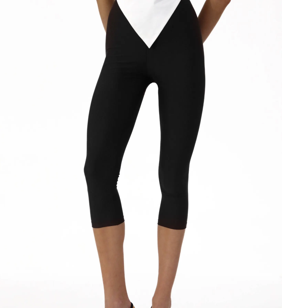 Чорні капрі MERISTRUSS з біфлексу