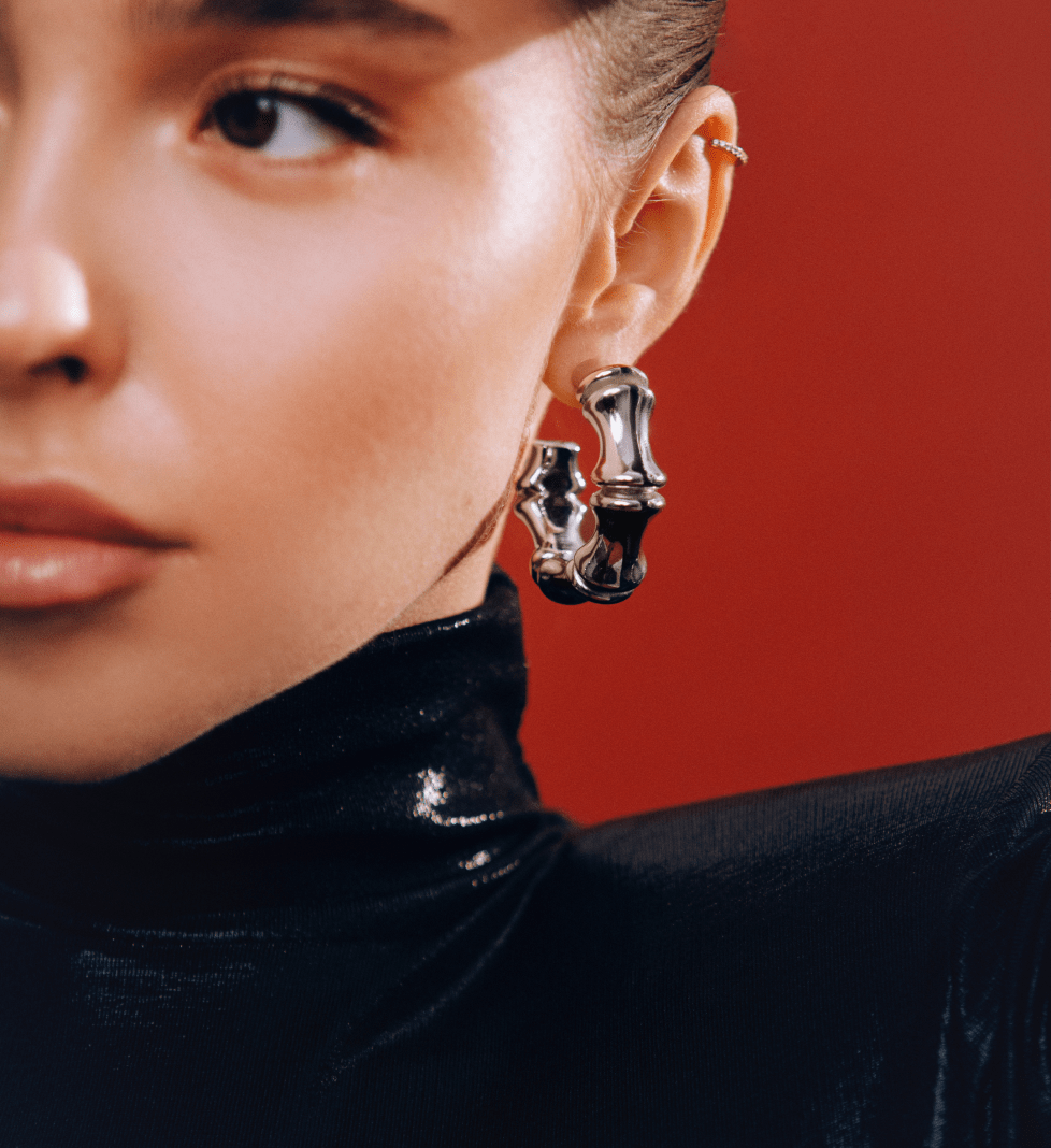 Чорна блискуча сукня STRELNYKOVA