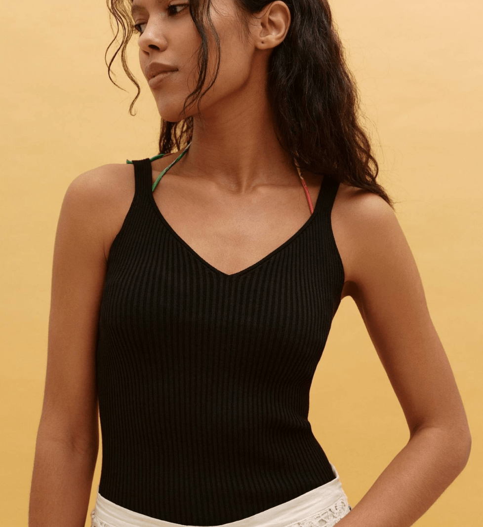 Топ KNITWEAR black