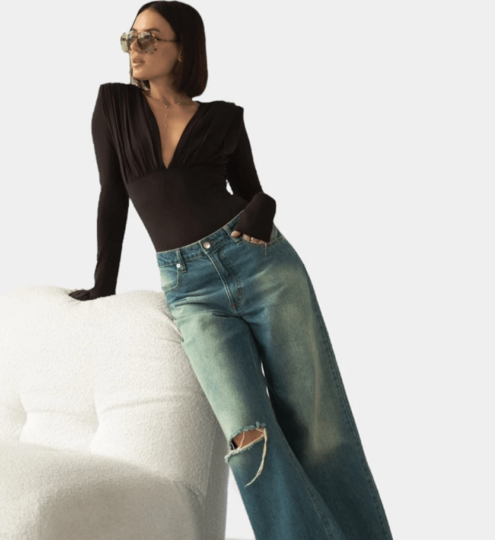 Боді BLAZH' з підплічниками chocolate