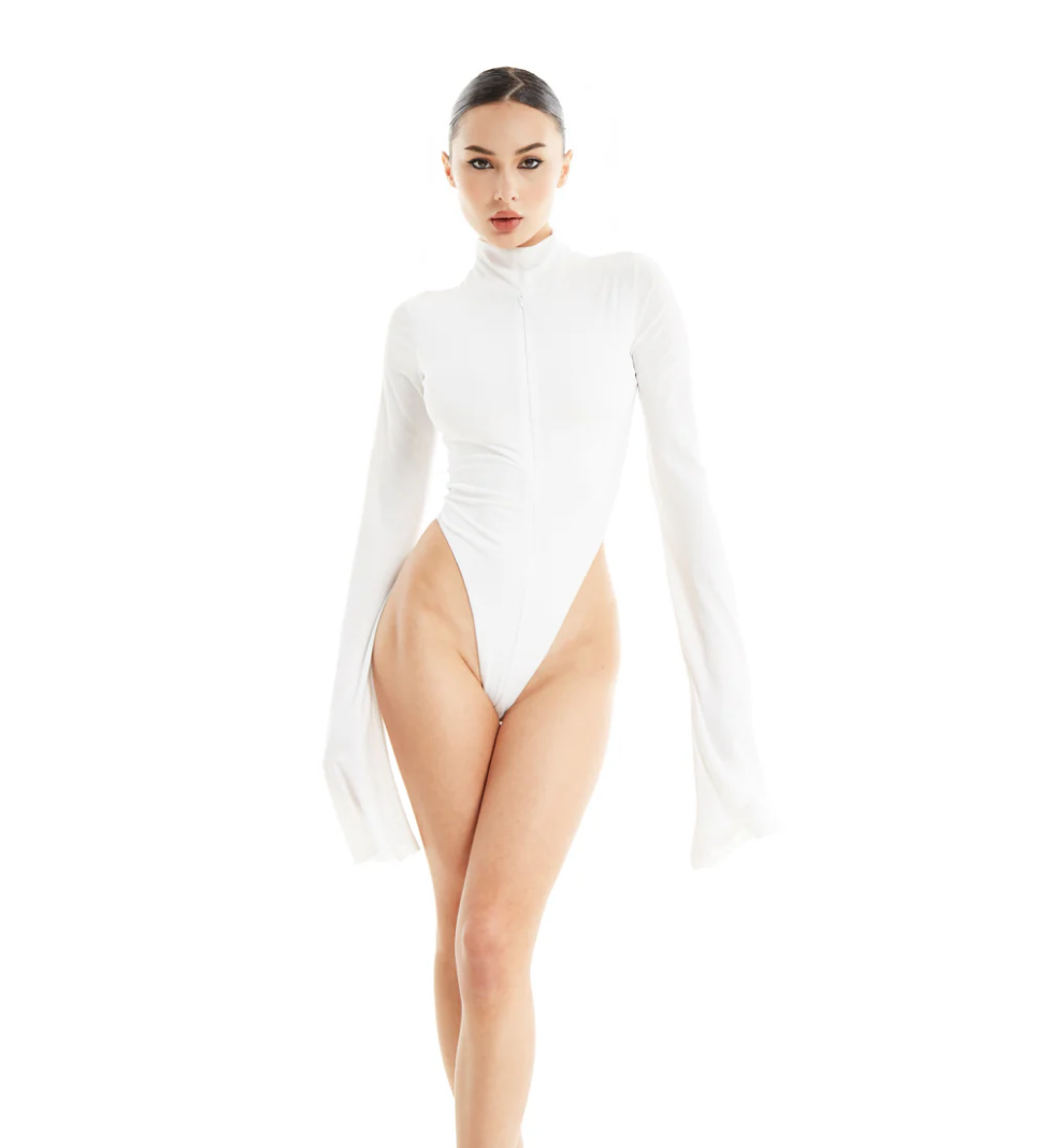 Боді SKINZ Sis White