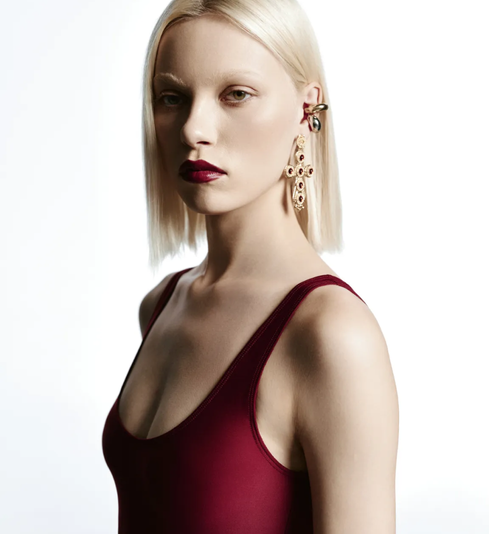 Боді MERISTRUSS з біфлексу бордовий