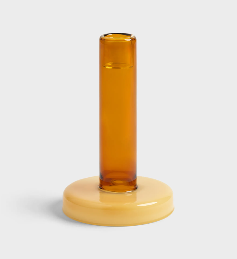 Підсвічник &k amsterdam Bole S amber-yellow