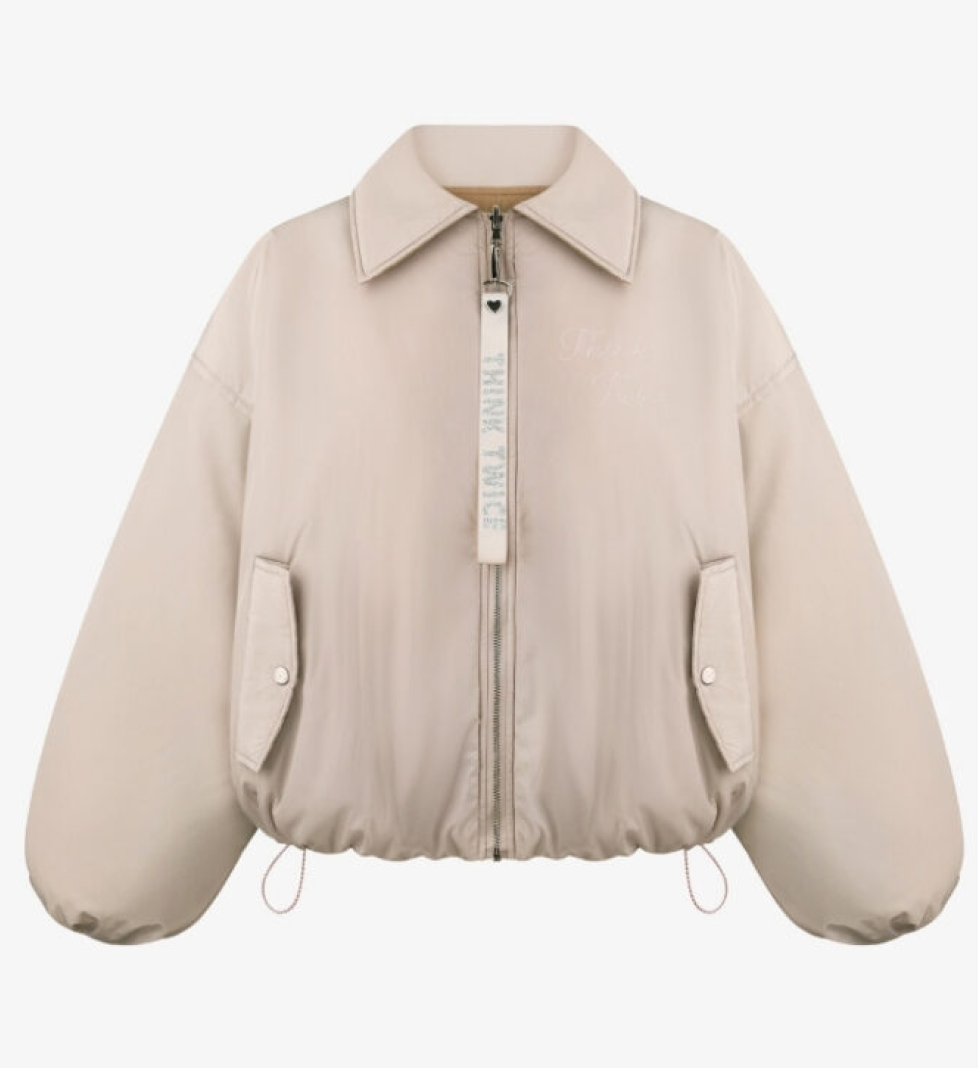 Бомбер двосторонній THINK TWICE Доміно