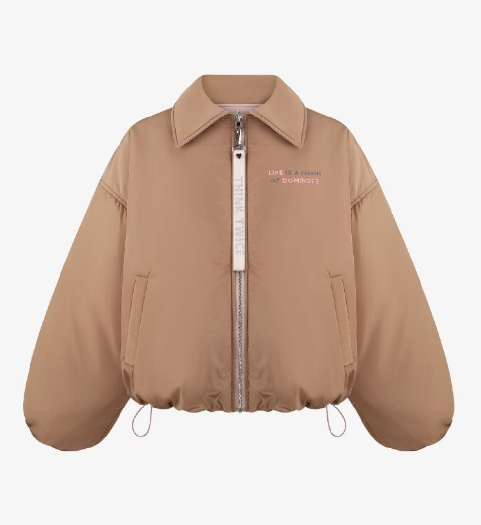 Бомбер двосторонній THINK TWICE Доміно