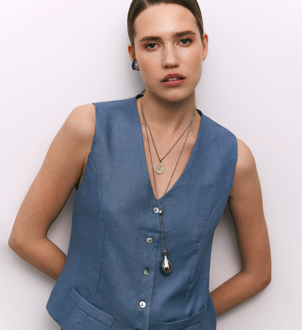 Жилет Palermo CHALETY блакитний