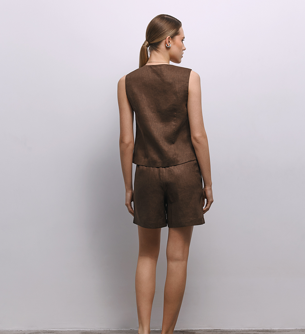 Жилет Palermo CHALETY шоколадний