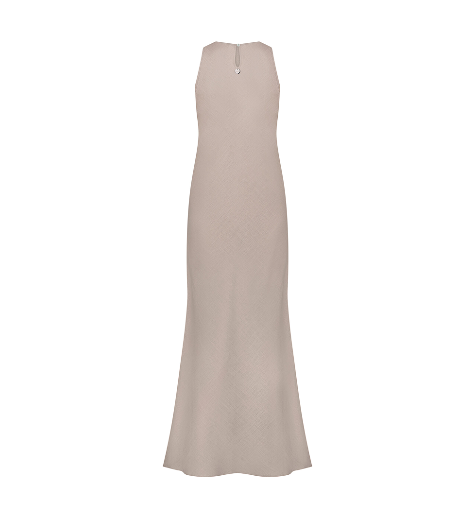 Лляна сукня Sardina CHALETY бежевий