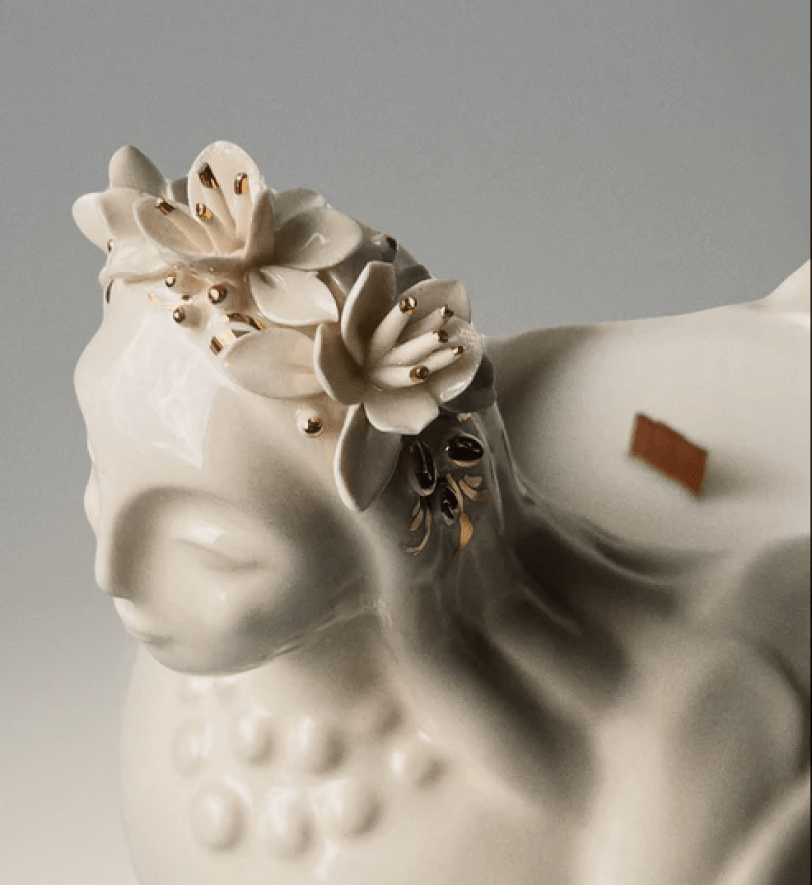 Свічник NADRA Повітруля з Квітковим Вінком