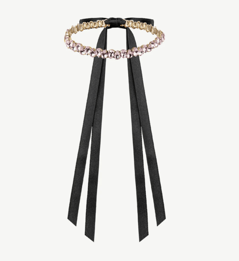 Чокер Елейн Honch Studio зі стразами Pink