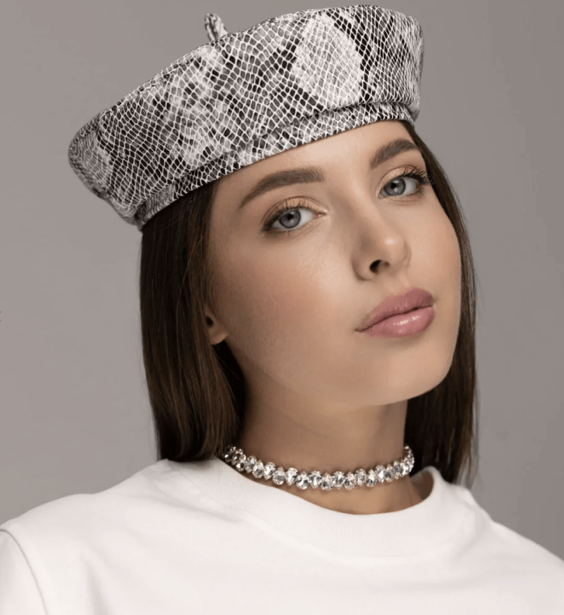 Чокер Елейн Honch Studio зі стразами White