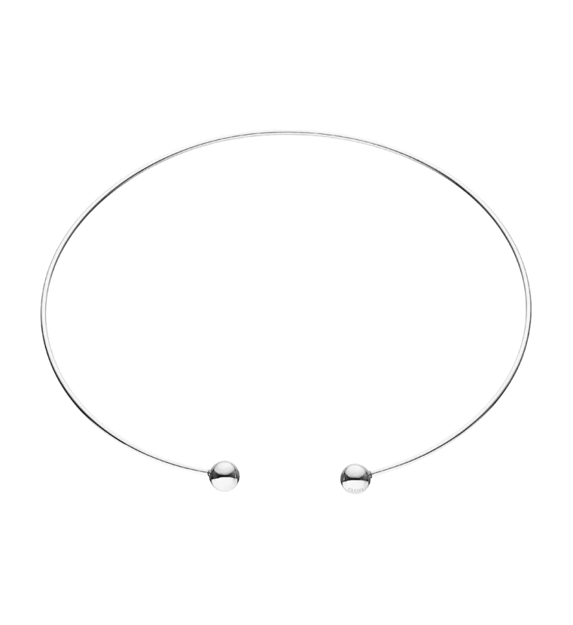 Чокер GUZEMA, кульки White Gold