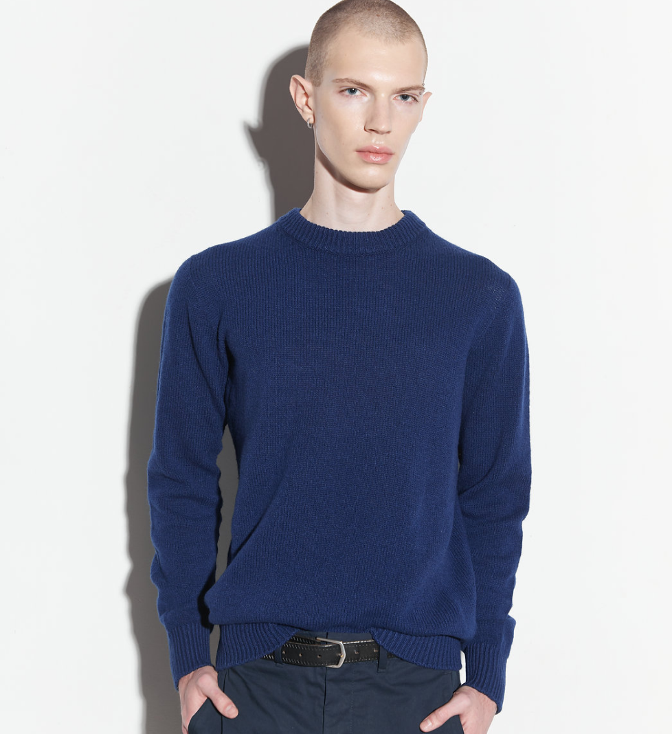 Джемпер Keenly класичний Кашемір blue