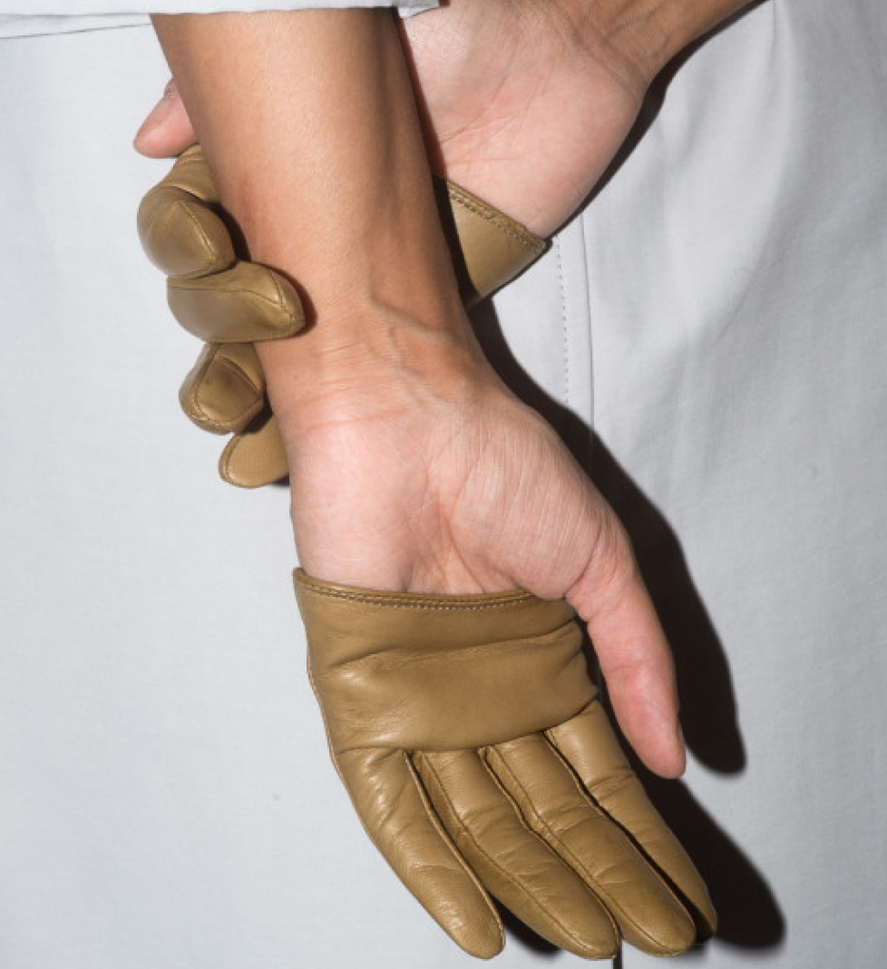 Рукавички TO BE ACCESSORIES Creative mustard