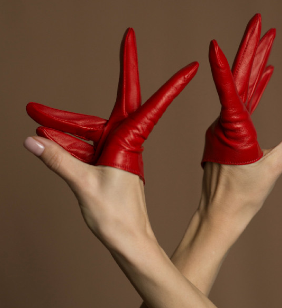 Рукавички TO BE ACCESSORIES Creative red