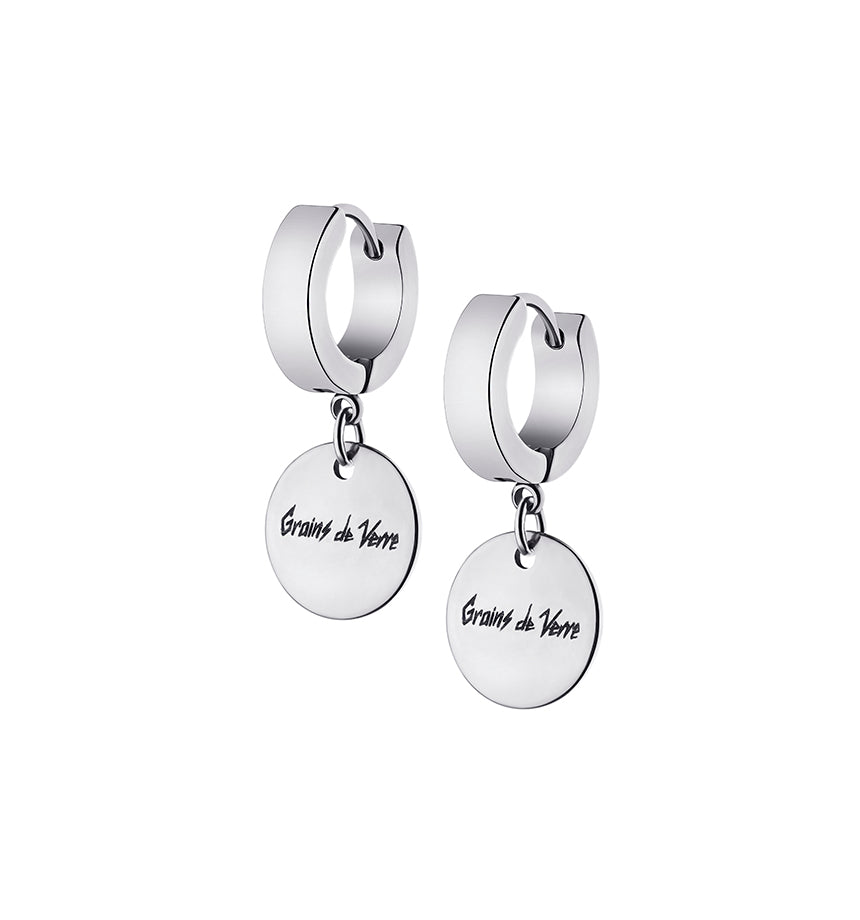 "LOGO" EARRINGS - фото 6