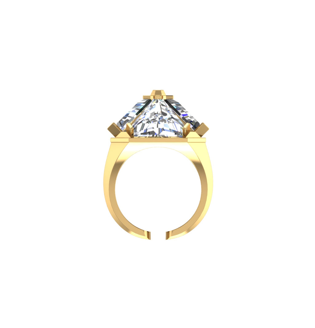 "PYRAMID" RING - фото 1