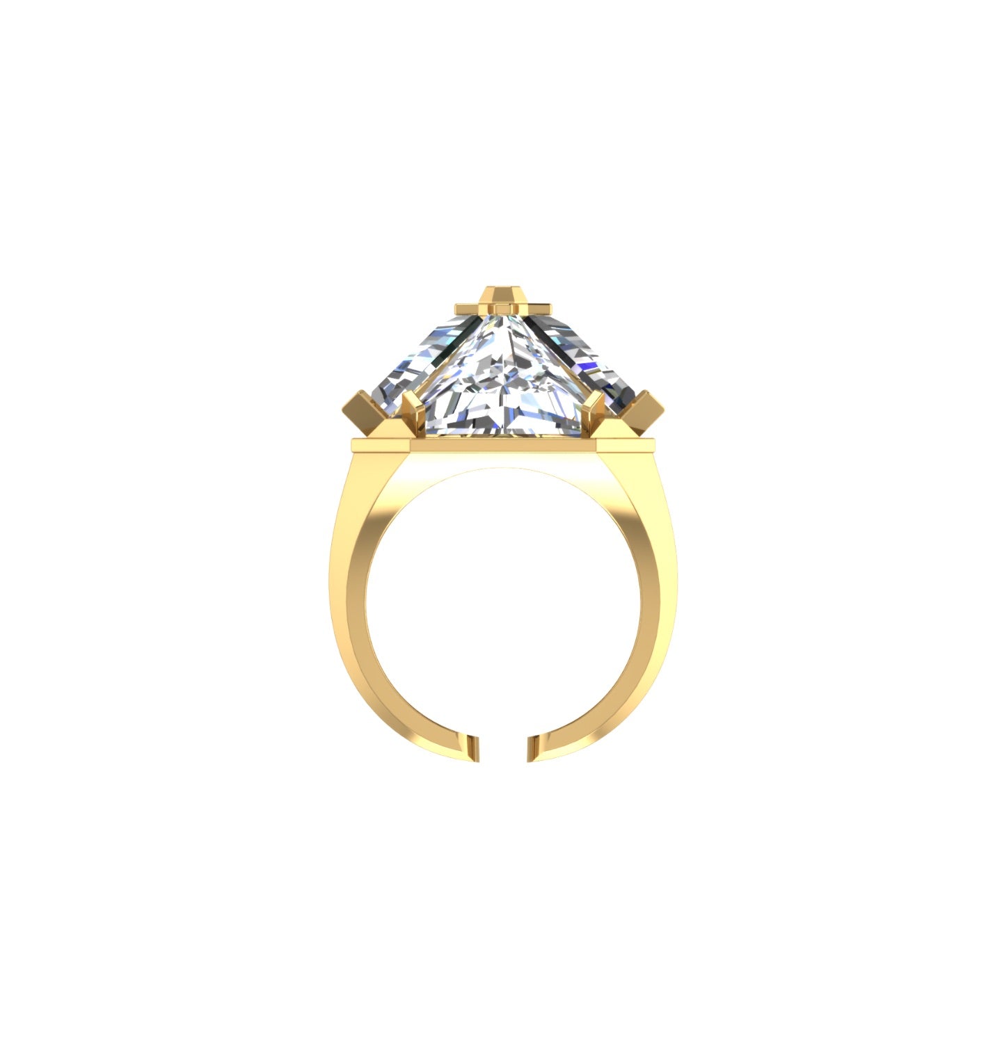 "PYRAMID" RING - фото 1