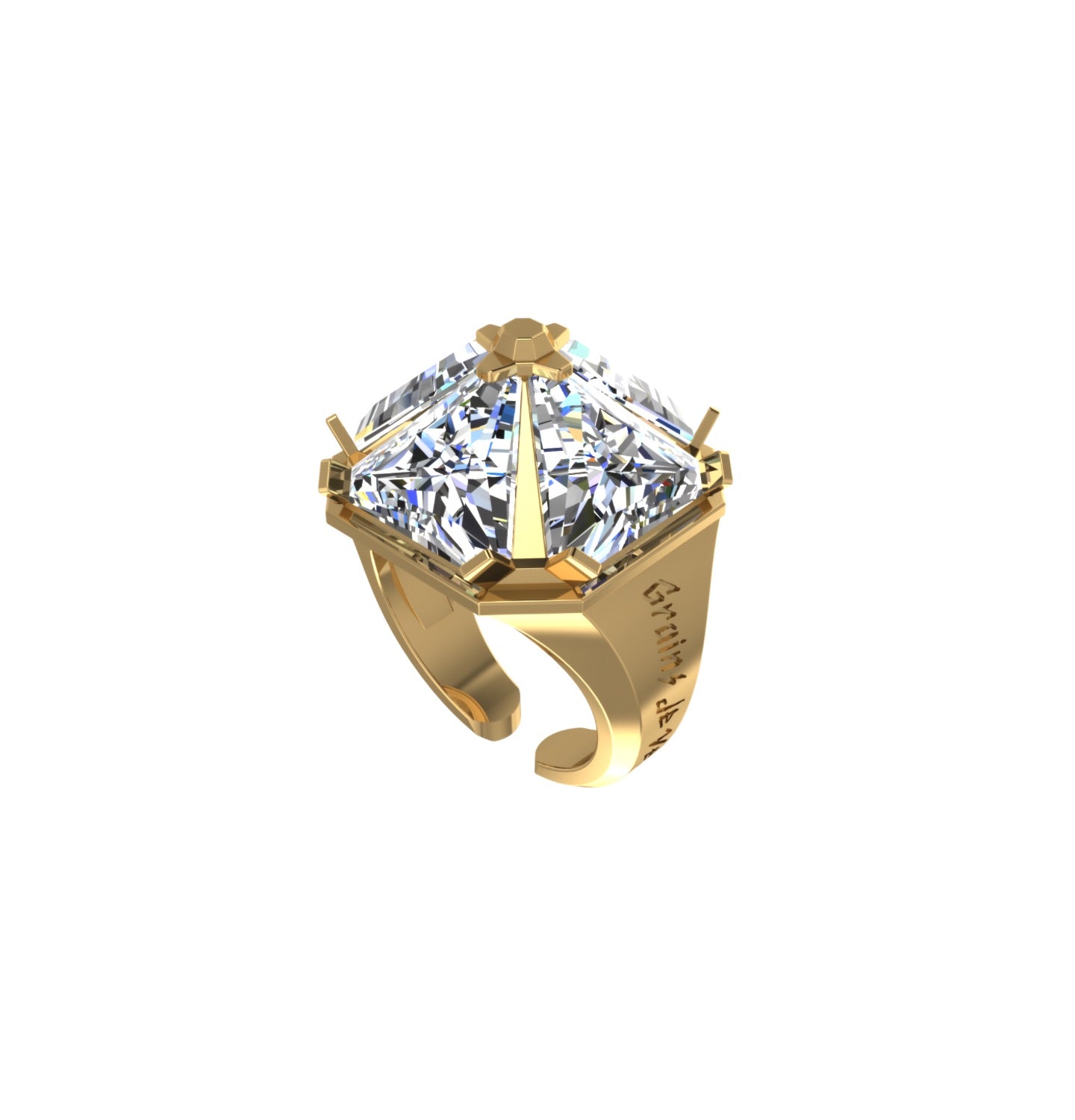 "PYRAMID" RING - фото 3