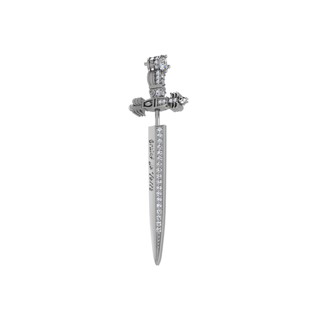"LOVE BLADE" MONO EARRING - фото 3