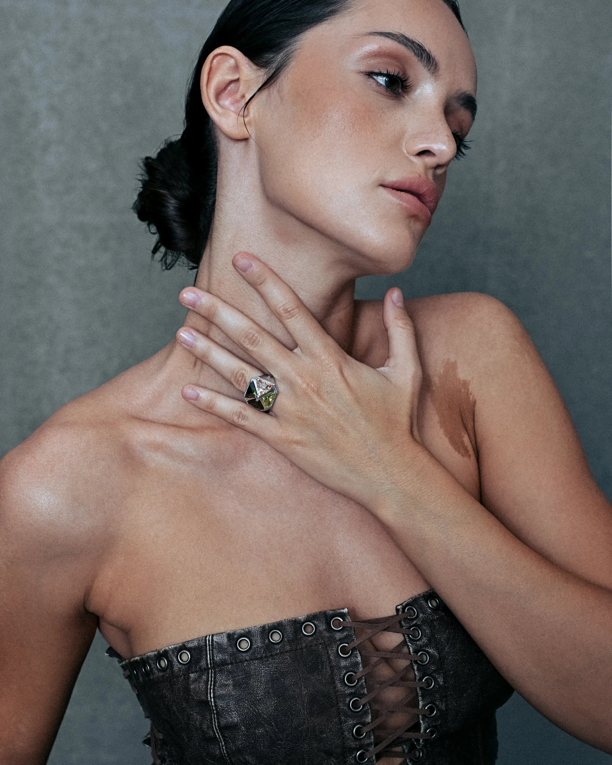 "PYRAMID PALM" RING - фото 4