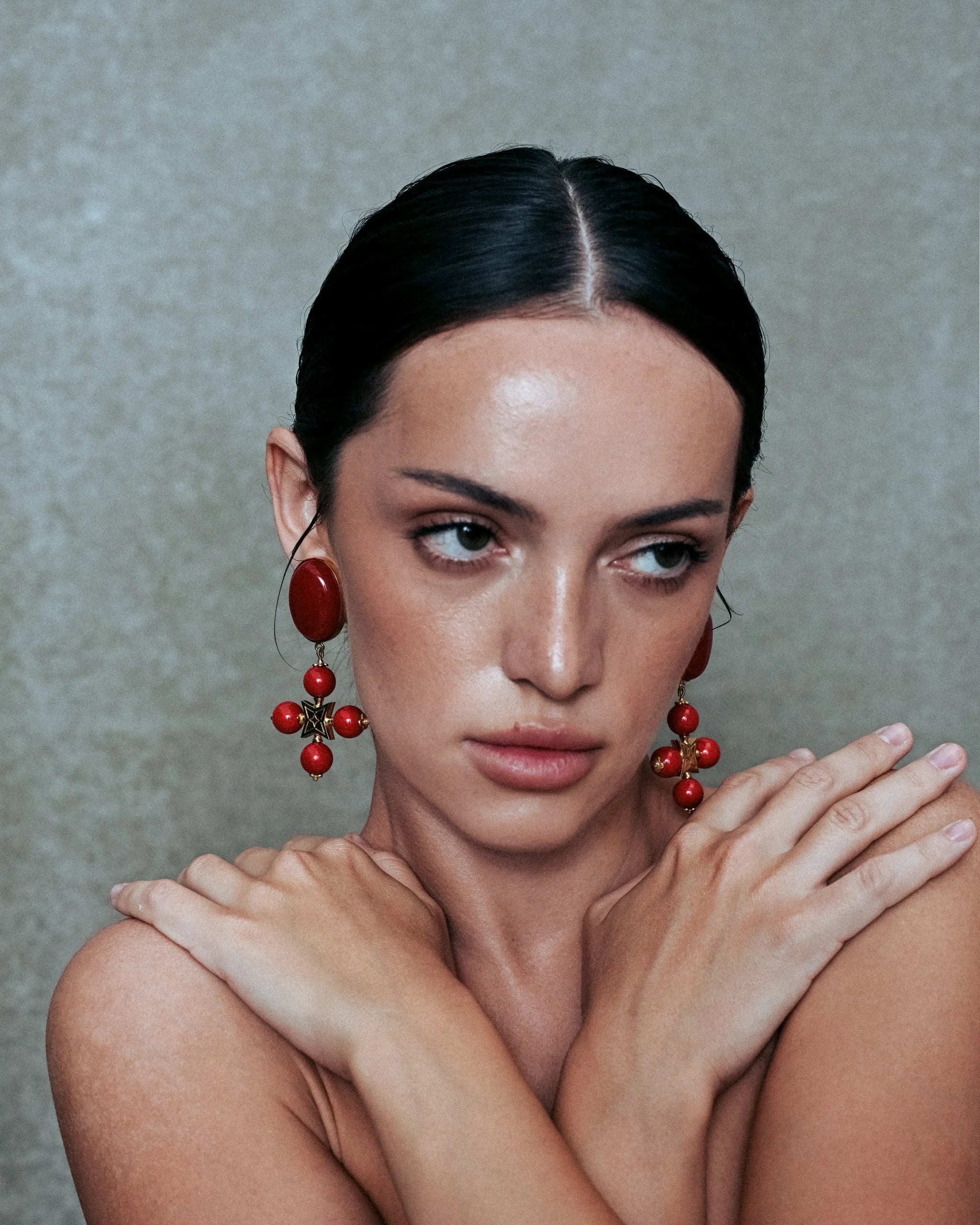 "DESERT ROSE" CLIP EARRINGS - фото 23
