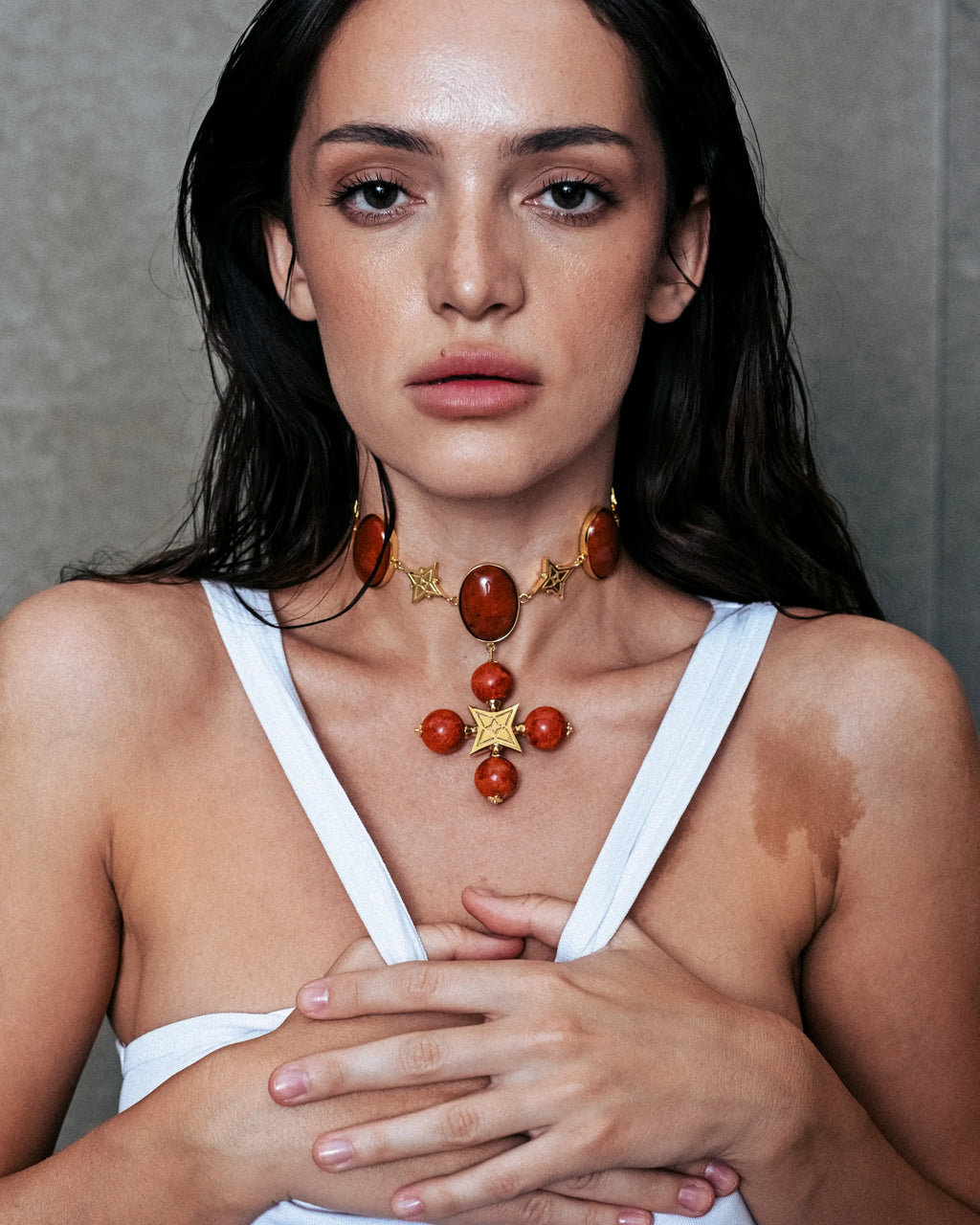 "DESERT ROSE" NECKLACE - фото 30
