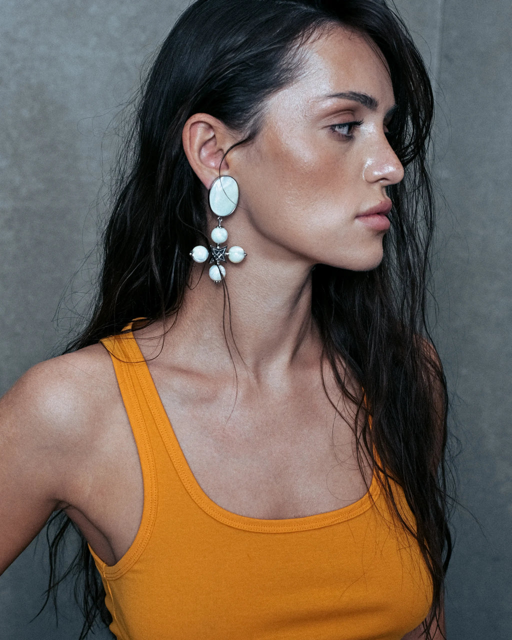 "DESERT ROSE" CLIP EARRINGS - фото 27