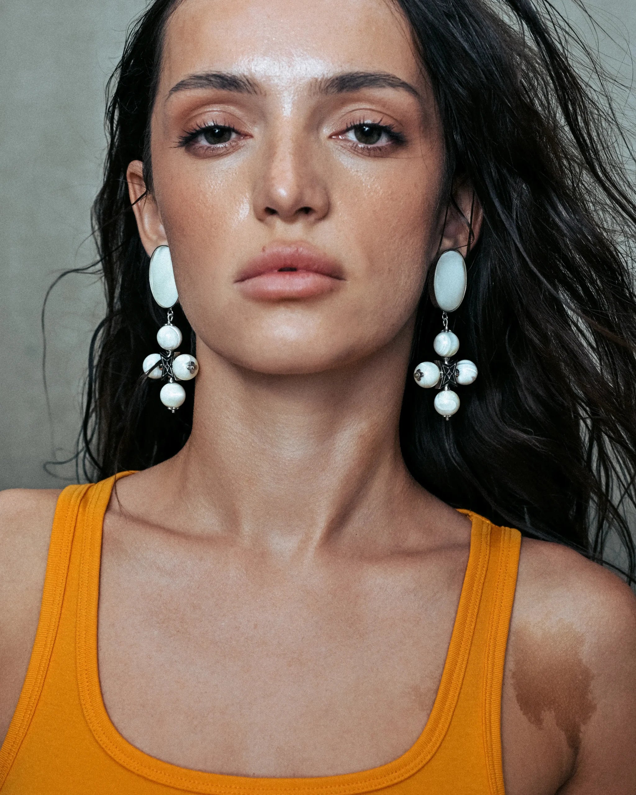 "DESERT ROSE" CLIP EARRINGS - фото 28