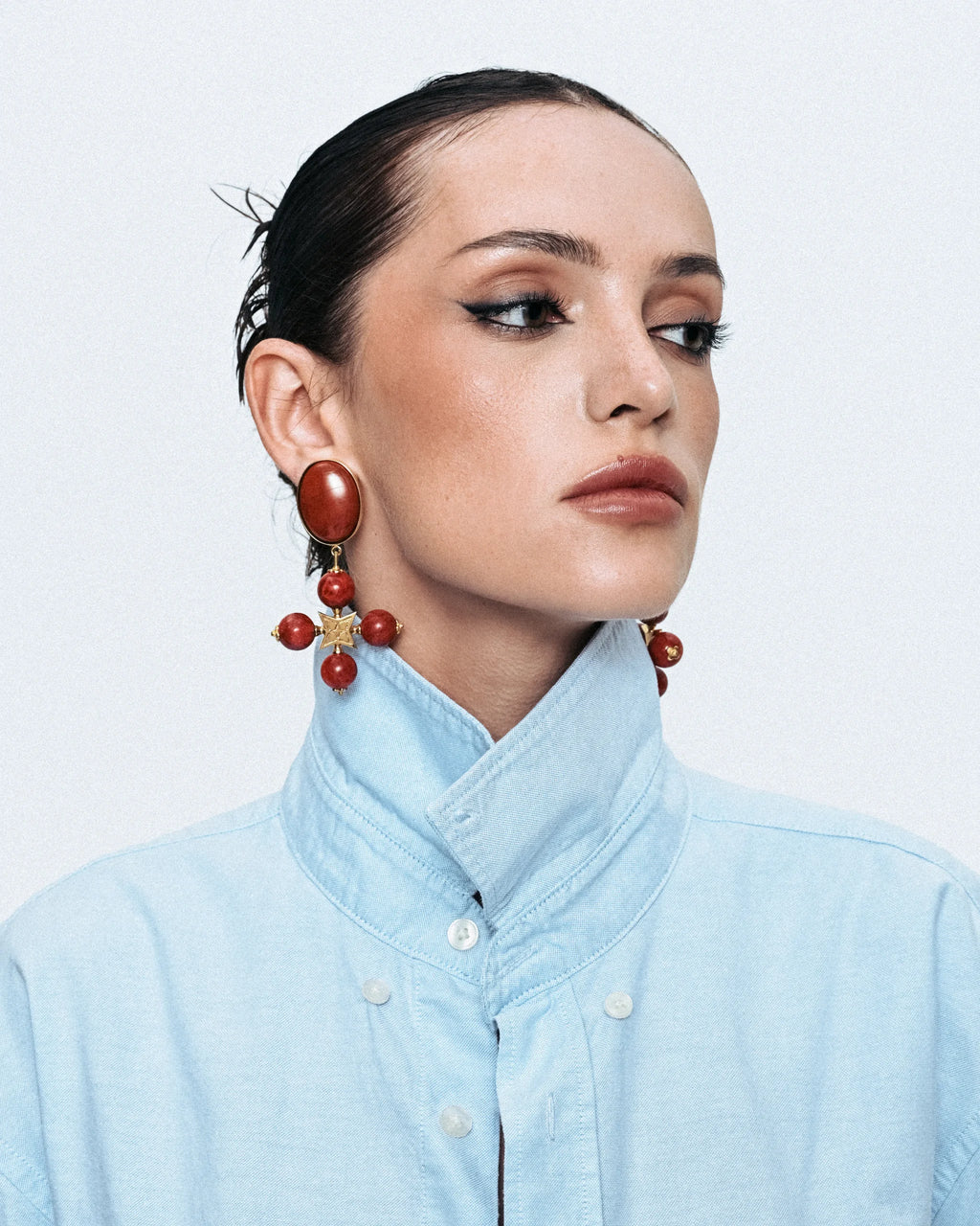 "DESERT ROSE" CLIP EARRINGS - фото 13