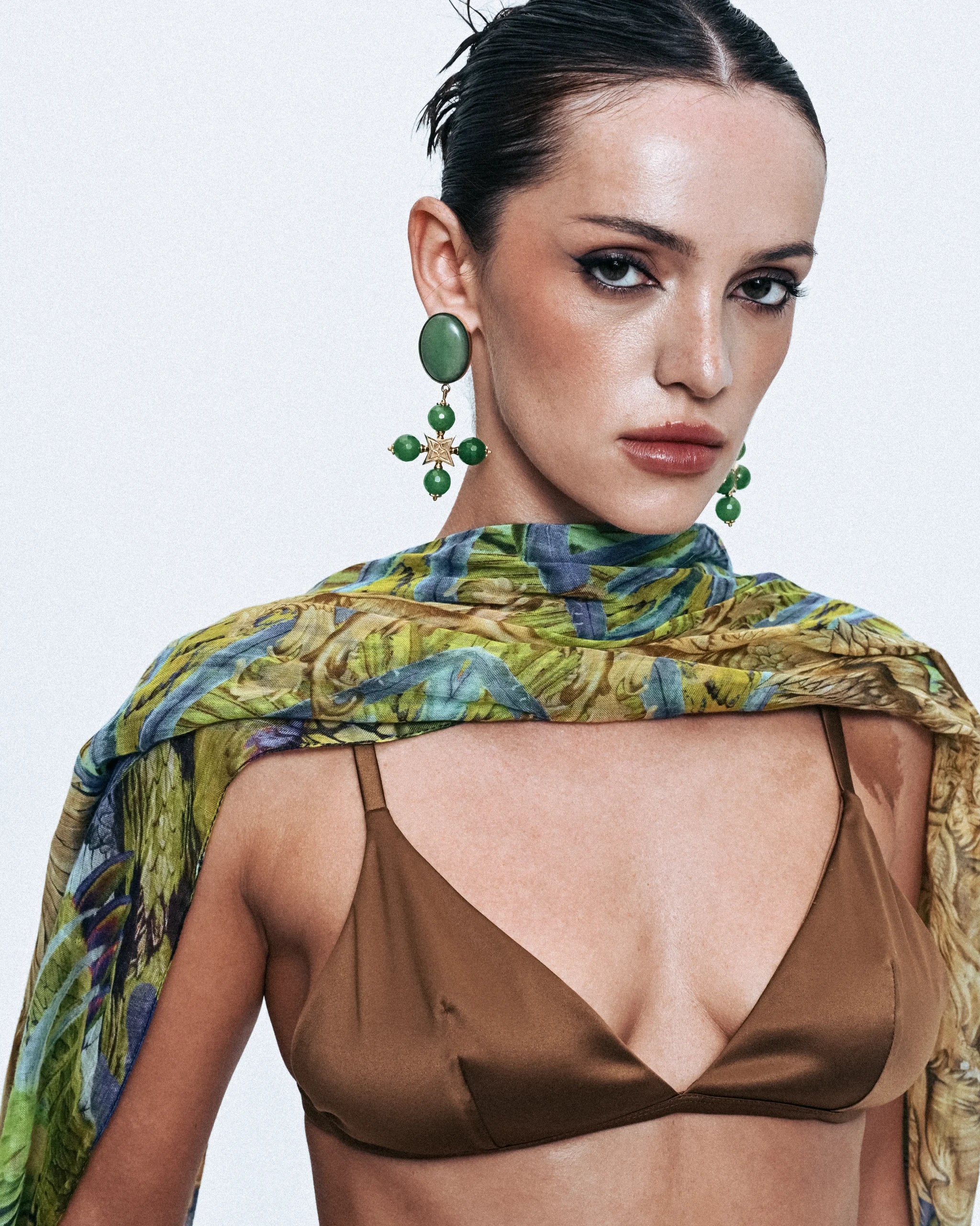 "DESERT ROSE" CLIP EARRINGS - фото 37