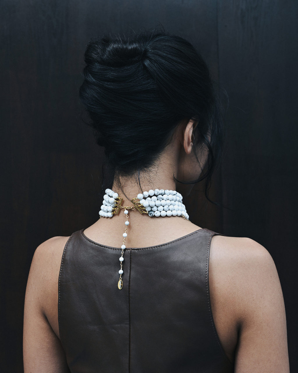 “INNOCENT CLASSIC” NECKLACE MARBLE WITH GOLDEN - фото 4