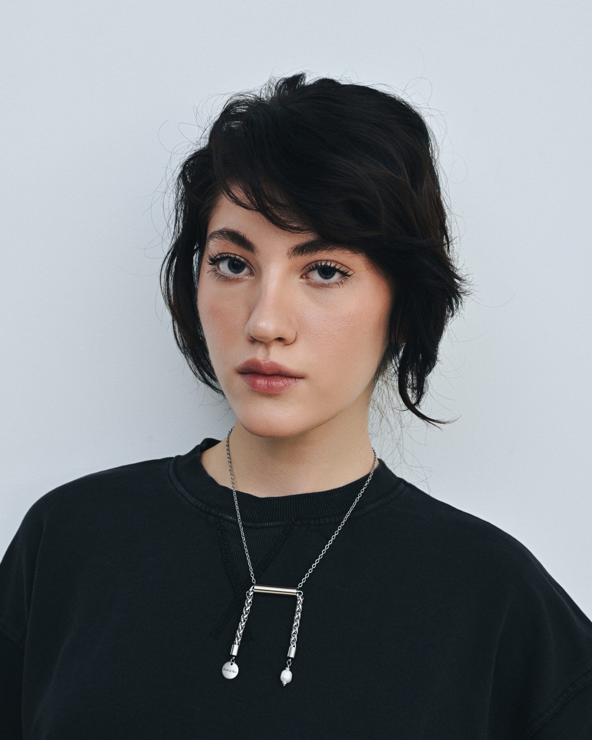 "LIBRA" NECKLACE WITH PEARL - фото 7