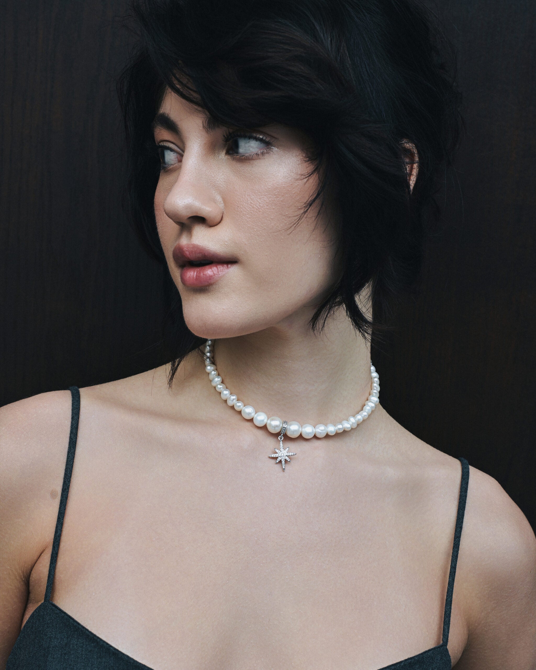 PEARLS CHOKER WITH "MORNING STAR" - фото 6