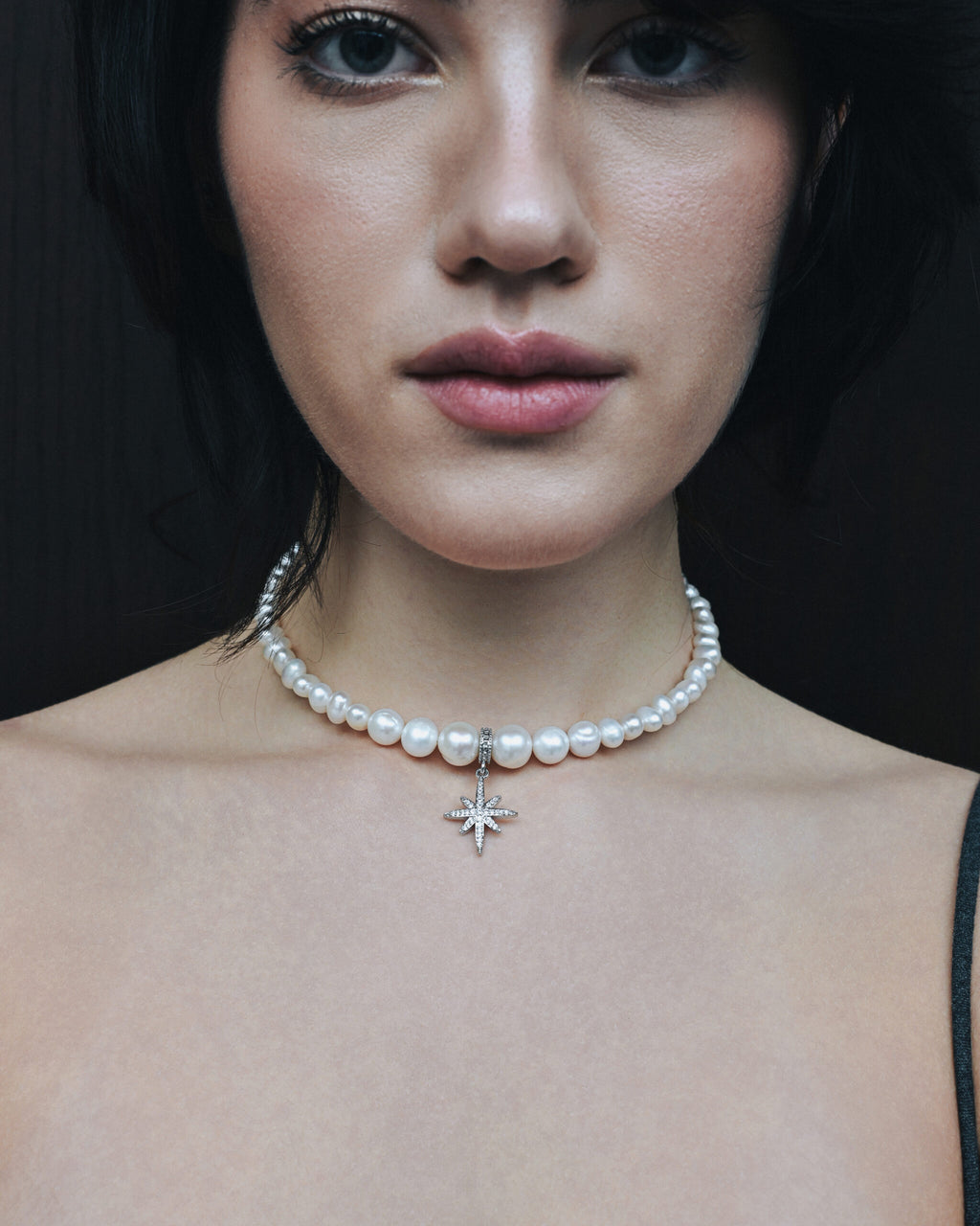 PEARLS CHOKER WITH "MORNING STAR" - фото 8