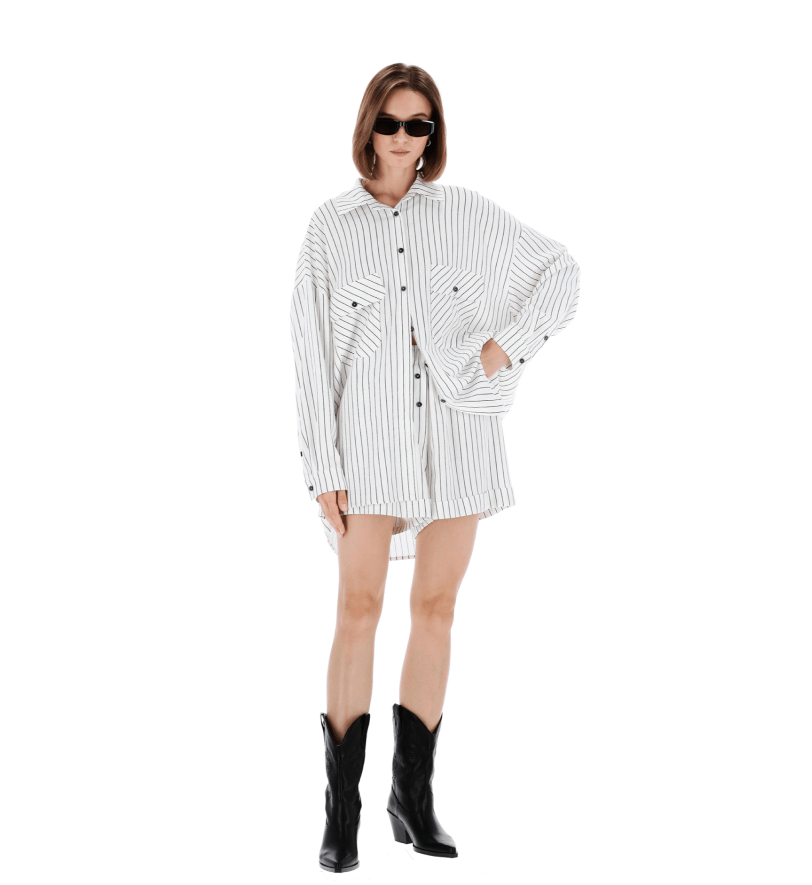 Сорочка DEMN MONTE White