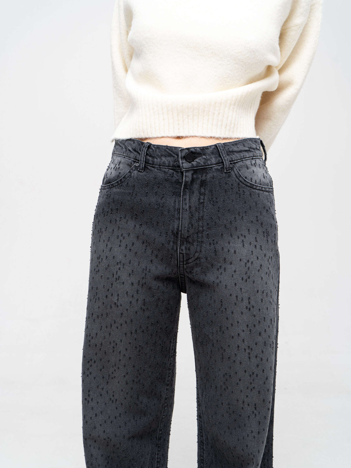 Baggy Grey Jeans - фото 5