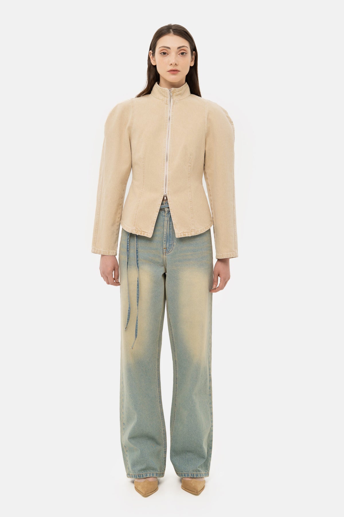Siluet Beige Jacket - фото 1