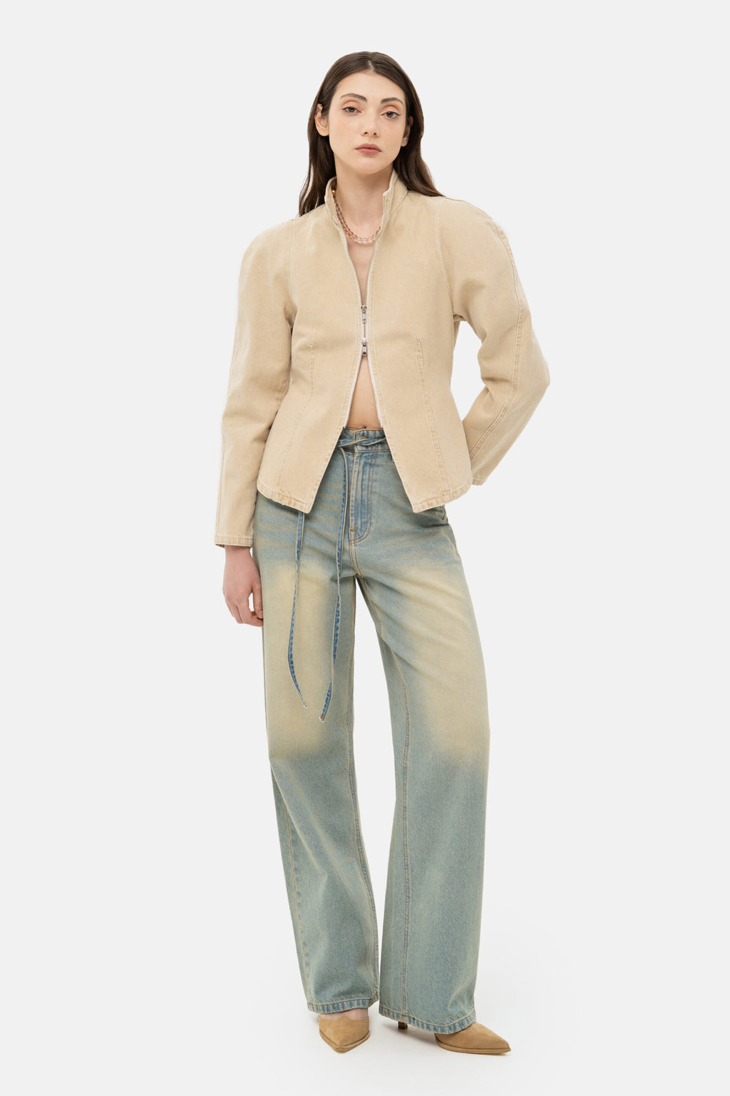 Siluet Beige Jacket - фото 4