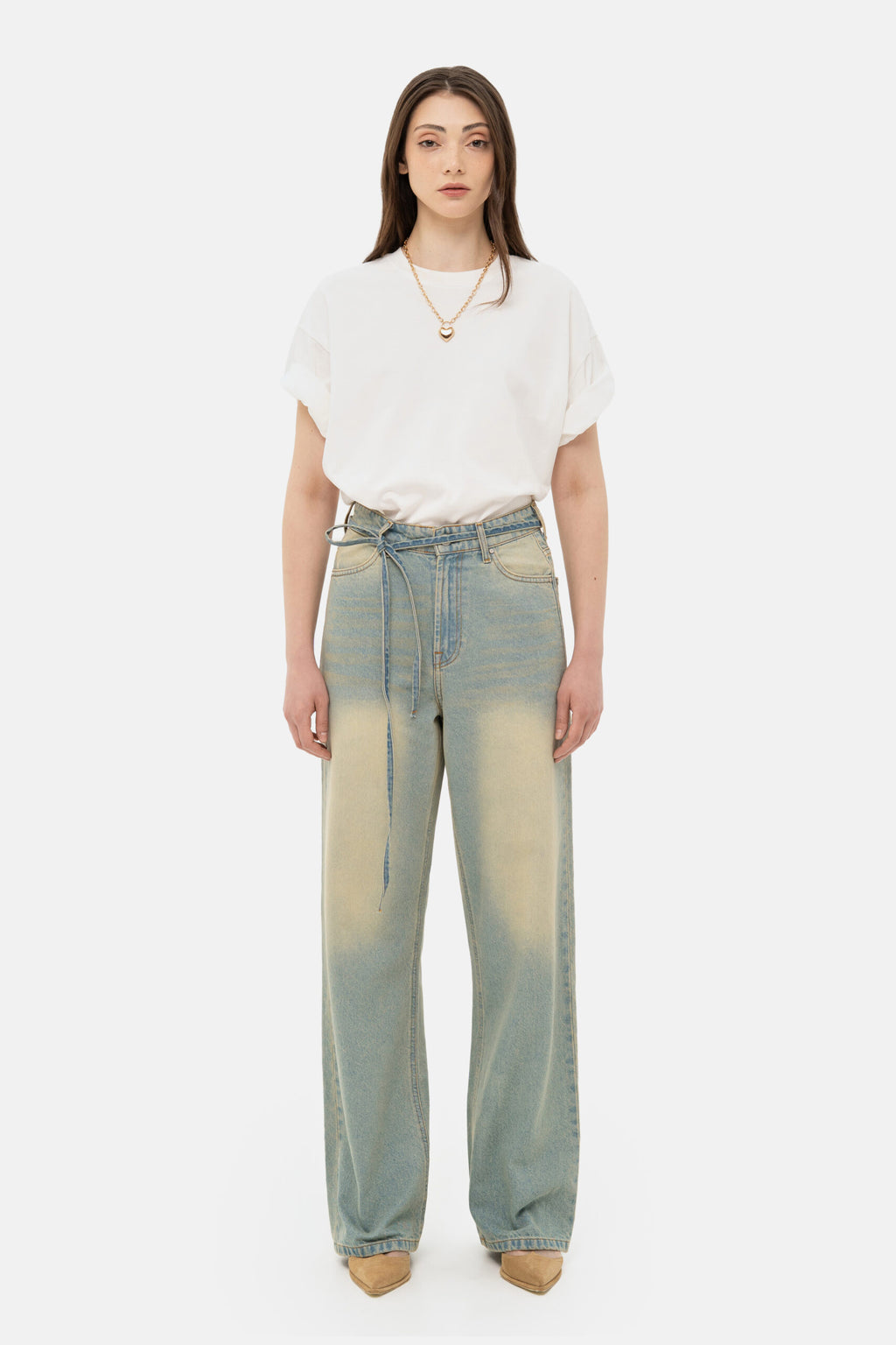 Wide Vintage Jeans - фото 1