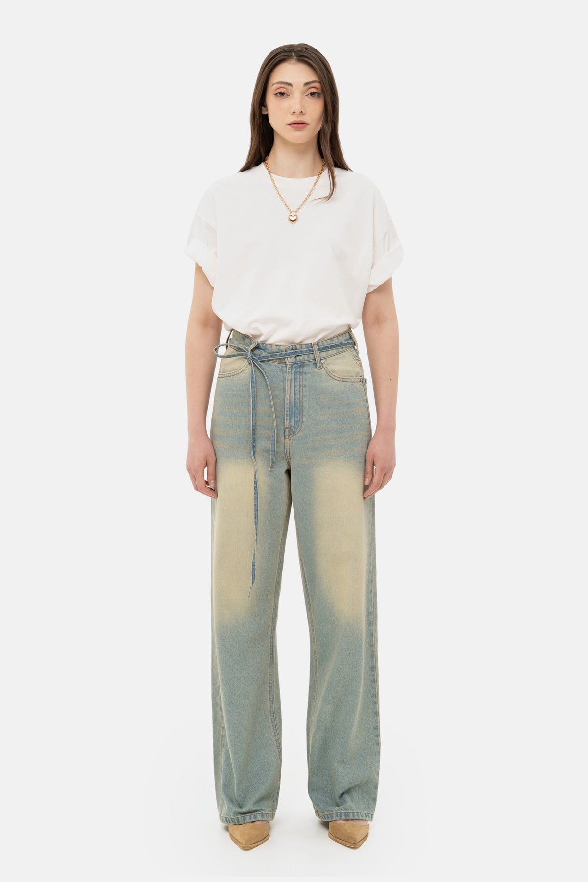 Wide Vintage Jeans - фото 1