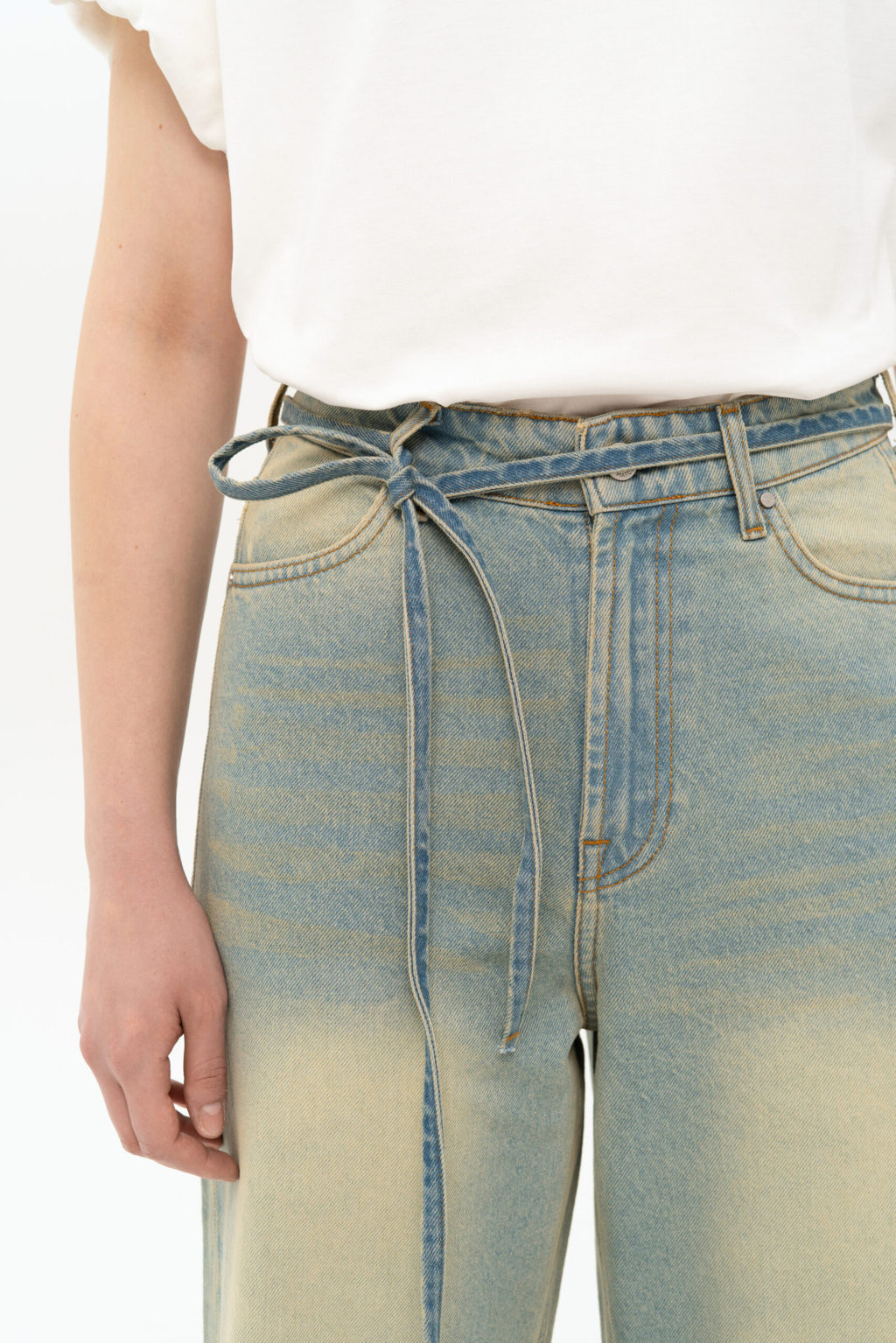 Wide Vintage Jeans - фото 4