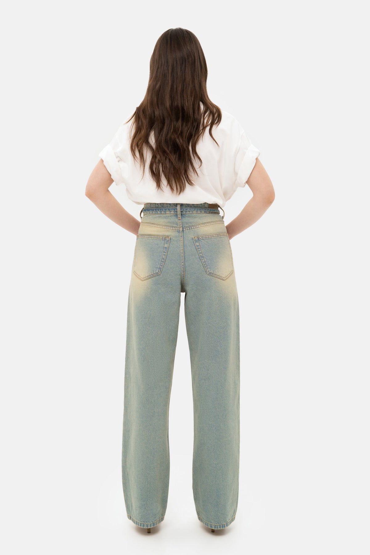 Wide Vintage Jeans - фото 2